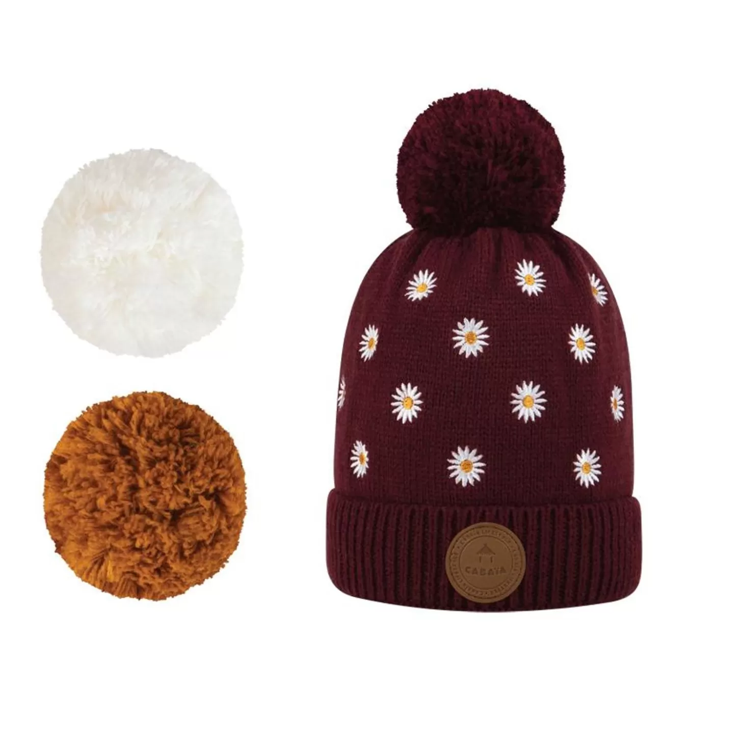 Cabaïa Tomato Tang Burgundy Polar